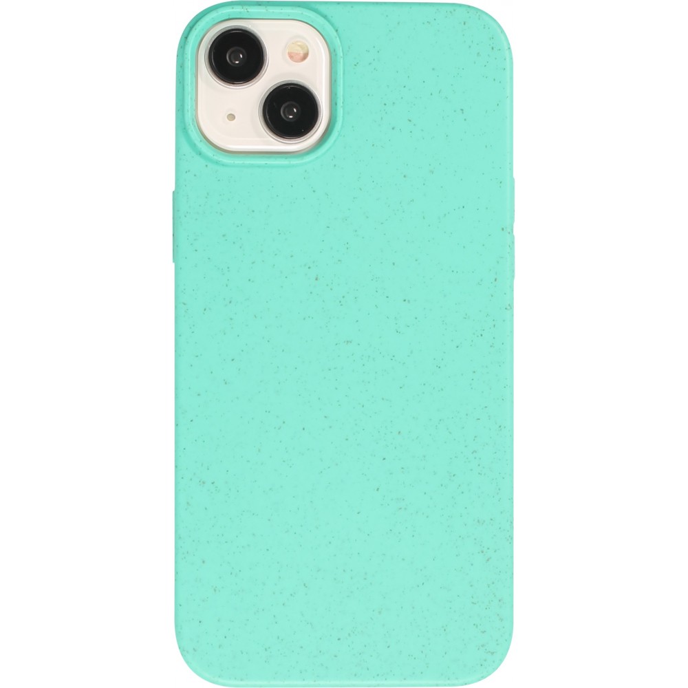 Coque iPhone 15 Plus - Bio Eco-Friendly biodégradable écologique nature - Turquoise