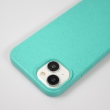 Coque iPhone 15 Plus - Bio Eco-Friendly biodégradable écologique nature - Turquoise