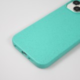 Coque iPhone 15 Plus - Bio Eco-Friendly biodégradable écologique nature - Turquoise