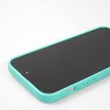 Coque iPhone 15 Plus - Bio Eco-Friendly biodégradable écologique nature - Turquoise