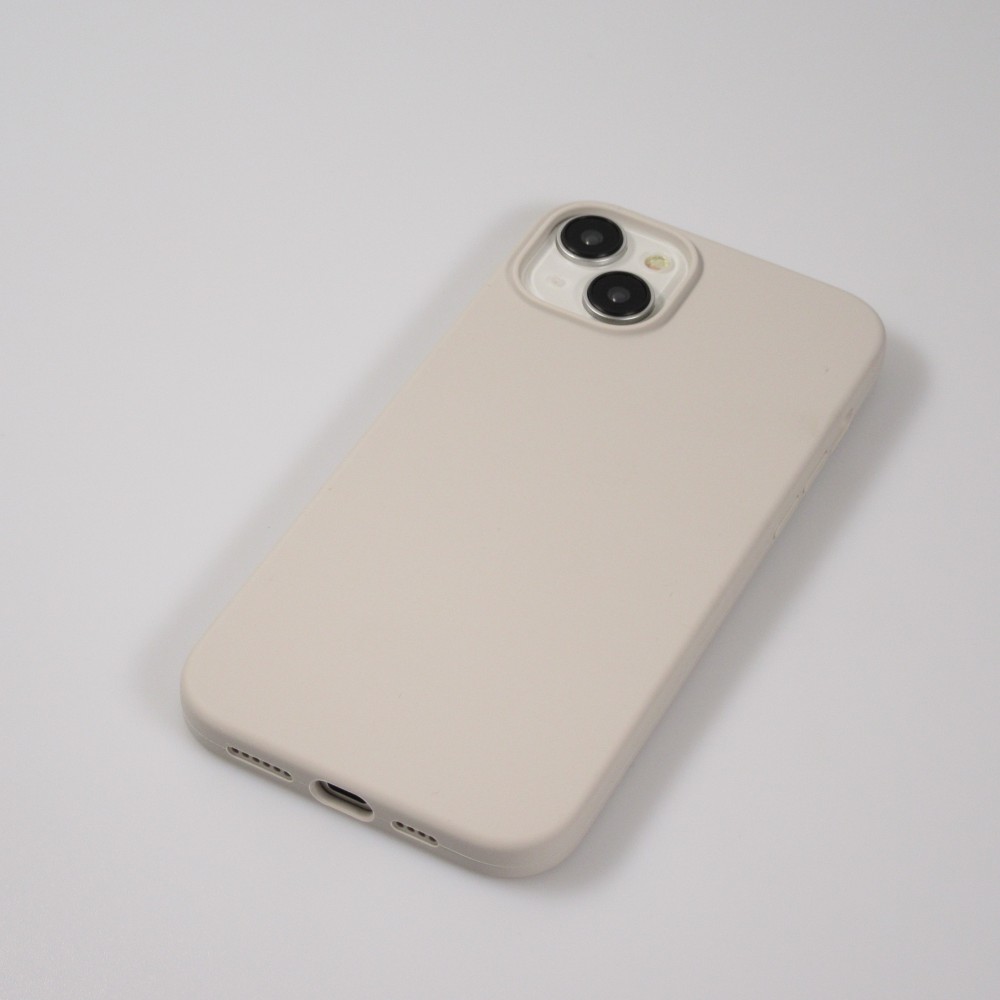 iPhone 15 Plus Case Hülle - Soft Touch - Sand