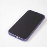 Coque iPhone 16 Pro Max - Gel souple avec vitre de protection caméra MagSafe - Violet