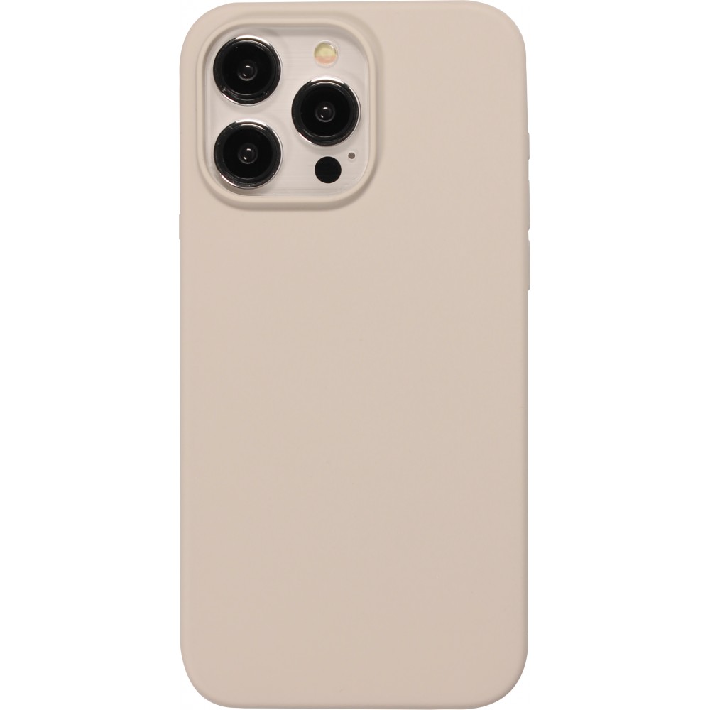 Coque iPhone 15 Pro Max - Soft Touch - Sable