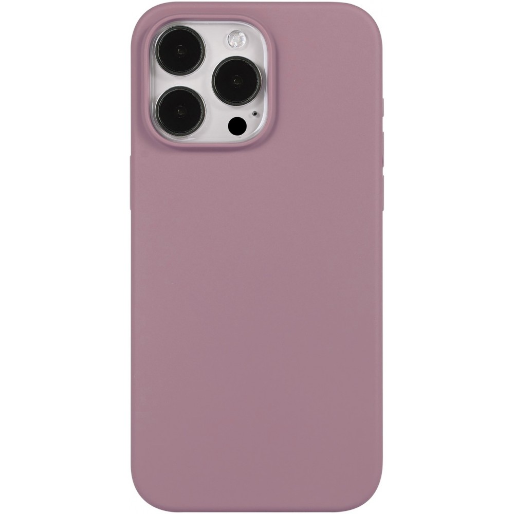 Coque iPhone 15 Pro - Soft Touch - Mauve