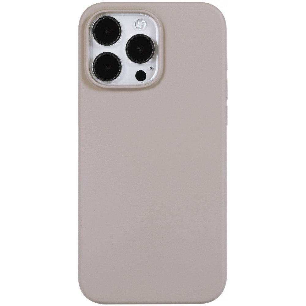 Coque iPhone 15 Pro Max - Soft Touch - Taupe