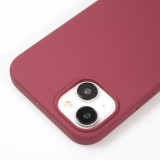 iPhone 15 Case Hülle - Soft Touch - Bordeaux