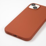 Coque iPhone 15 Plus - Soft Touch - Terracotta