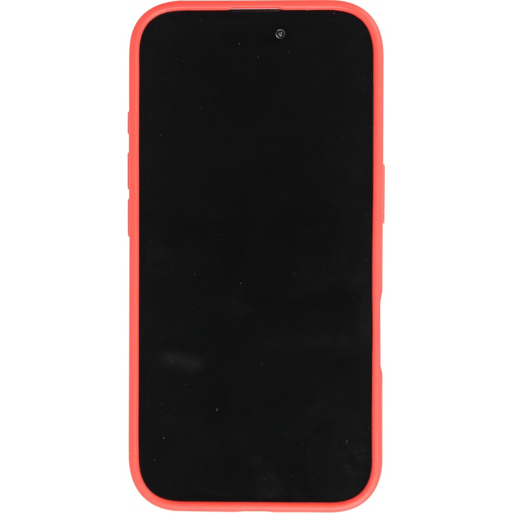 Coque iPhone 16 - Bio Eco-Friendly biodégradable écologique nature - Rouge