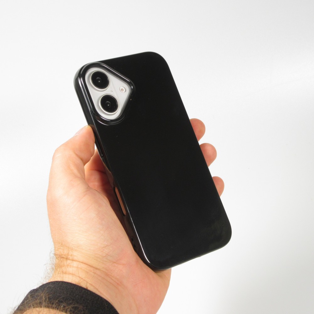 Coque iPhone 16 Plus - Gel - Noir