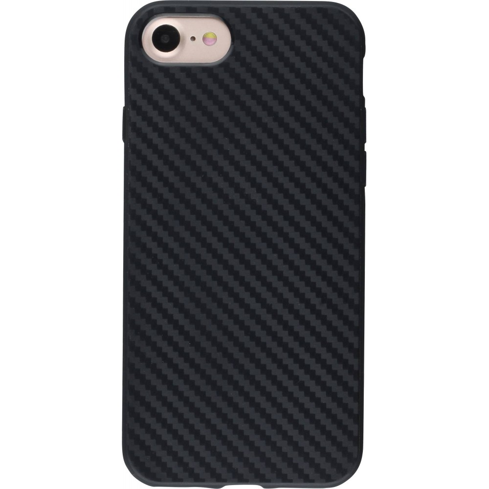 Coque iPhone 7 / 8 / SE (2020, 2022) - TPU Carbon