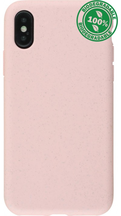 Hülle iPhone X / Xs - Bio Eco-Friendly - Rosa