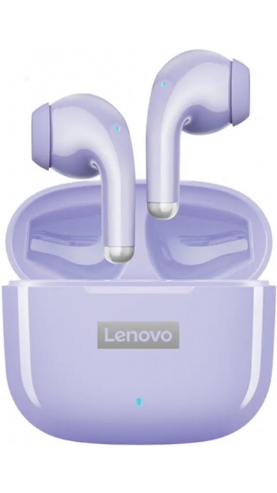 Lenovo LP40pro kabellose Bluetooth 5.0 Kopfhörer wireless earbuds mit Noise cancelling - Violet