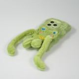 Fourre iPhone 14 Pro - Coque amusante 3D grenouille avec bras longs - Vert