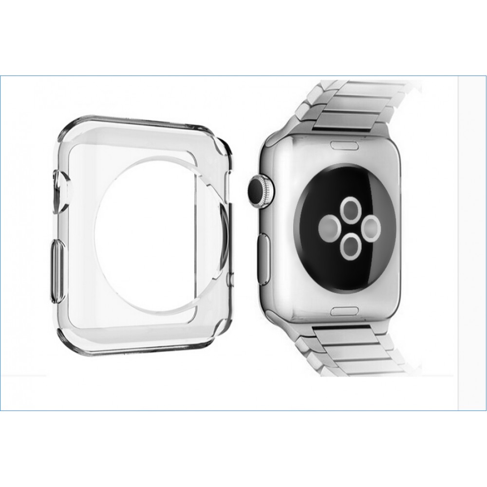 Housse Apple Watch 42mm - Gel transparent Silicone Super Clear flexible