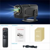 Projektor HY320 LED Smart Home Theater Quad Core HDMI Android 11 interface - Beamer 1080p FHD + Wifi - Schwarz