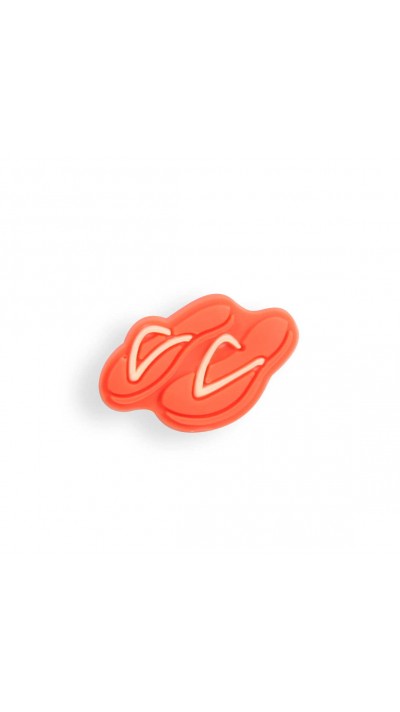Charm bijou 3D pour coque avec trous style Crocs - Beach Fliip-Flops