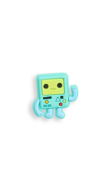 3D-Schmuck Charm für Silikonhülle mit Löcher im Crocs-Stil - Happy Game Boy