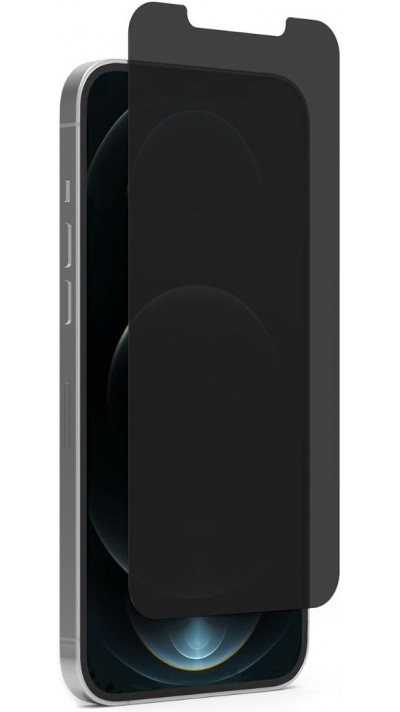 Tempered Glass Privacy iPhone 15 - Vitre de protection d'écran anti-espion en verre trempé