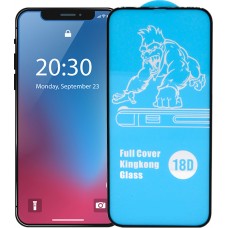 Tempered Glass iPhone 7 / 8 / SE (2020, 2022) - Vitre de protection d'écran intégrale avec bord en silicone anti-choc