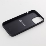 iPhone 12 Pro Max Case Hülle - Silikon schwarz Fussballtrikot Slowenien