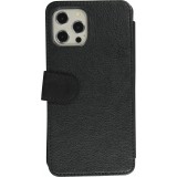 iPhone 12 Pro Max Case Hülle - Wallet schwarz Fussballtrikot Slowenien