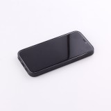 Coque iPhone 12 mini - Silicone rigide noir Astro balançoire