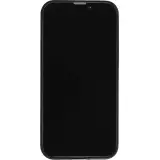 Coque iPhone 14 Pro - Silicone rigide noir Noël 2024 Camion Sapin