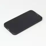 Coque iPhone 14 Pro - Silicone rigide noir Noël 2024 Camion Sapin