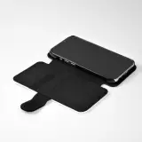 Coque iPhone 14 Pro - Wallet noir Noël 2024 Camion Sapin