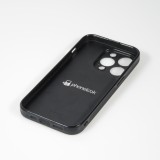 iPhone 15 Pro Max Case Hülle - Silikon schwarz Spanien 2022 personalisierbares Fußballtrikot