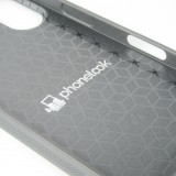 Coque personnalisée avec bords en silicone noir - iPhone 16