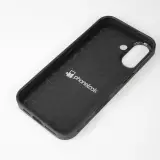 Coque iPhone 16 Plus - Silicone rigide noir Noël 2024 Camion Sapin