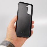 Samsung Galaxy S22 Case Hülle - Silikon schwarz Fussballtrikot Slowakei